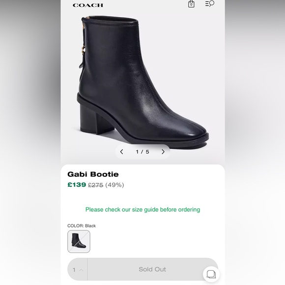 Coach Gabi Bootie - Picture 5 of 11